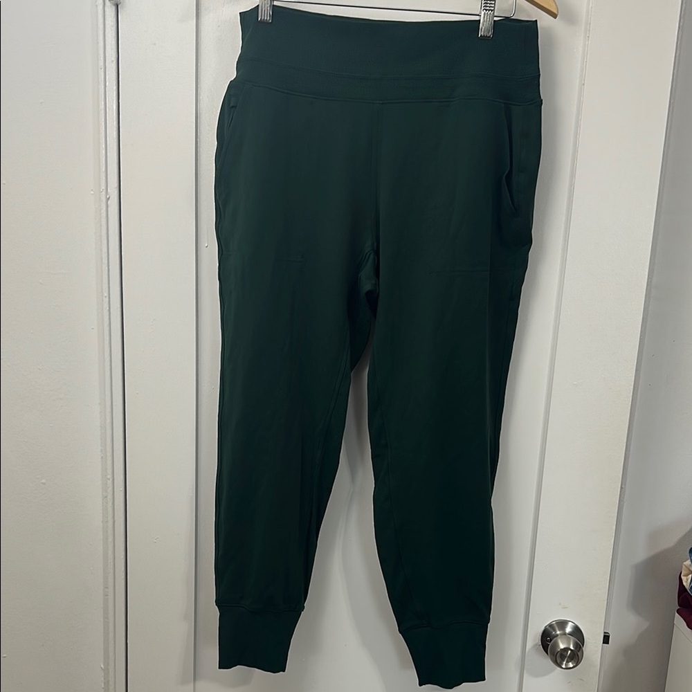 Athleta Green and Brown Venice Jogger Pants